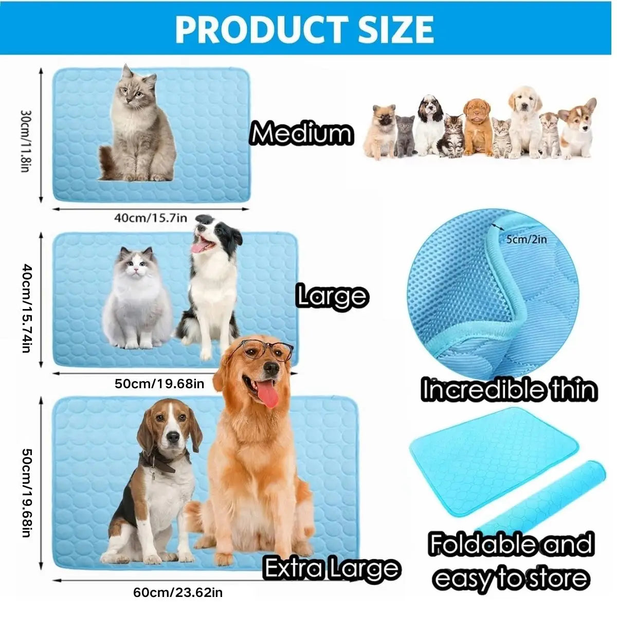 ChillPaw™ Pet Cooling Mat