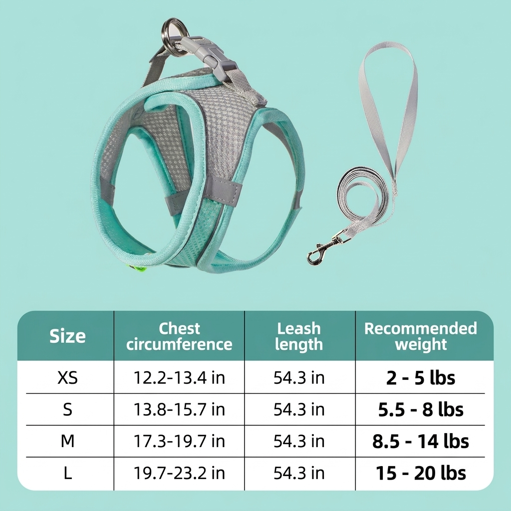EasyFit™ Escape-Proof Pet Harness & Leash 2.0